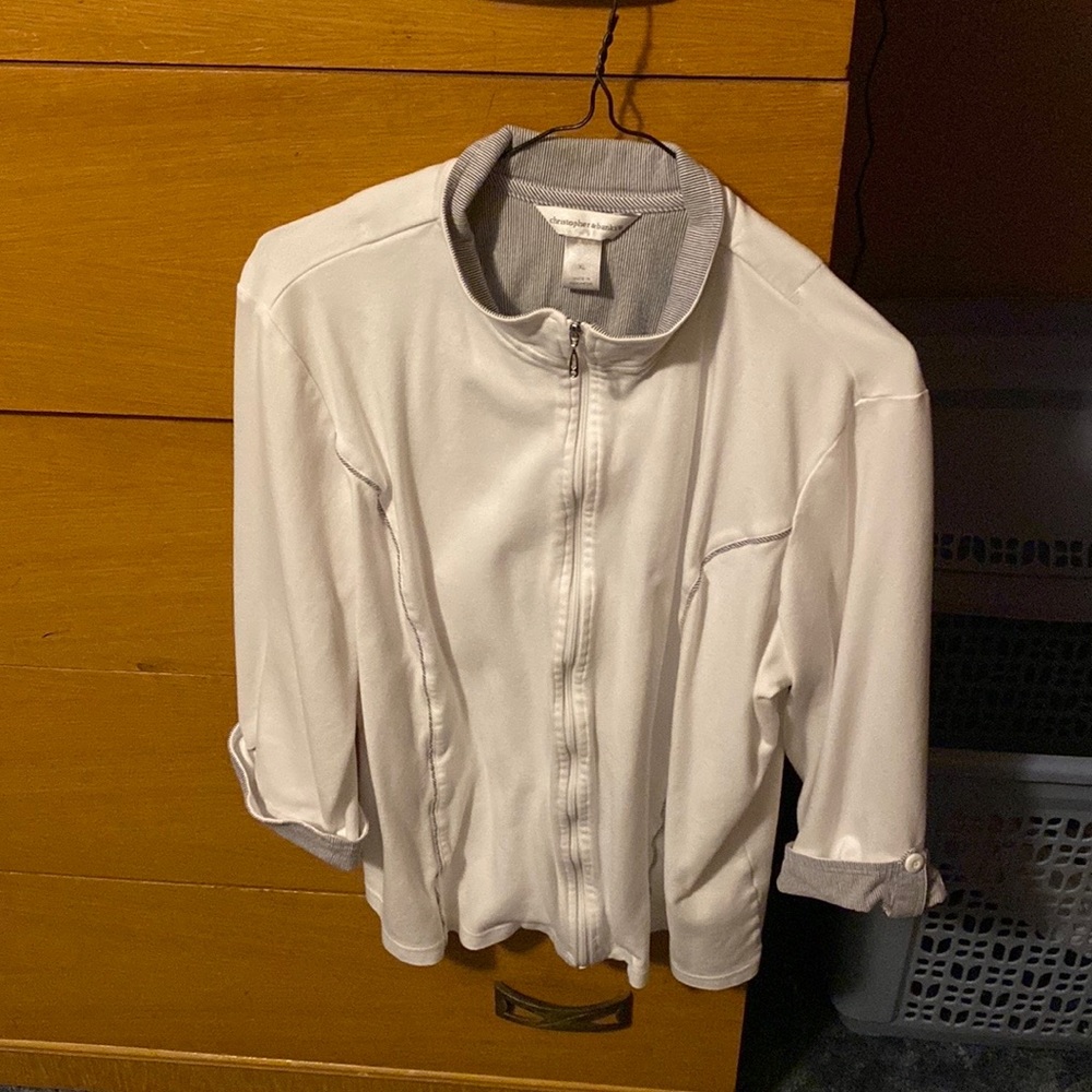Zip up sweatshirt